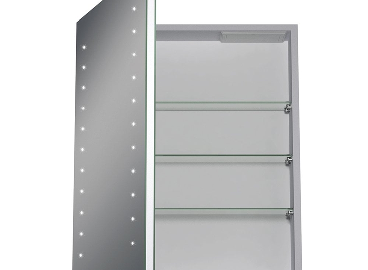 Verona Battery Powered Mirrored Cabinet